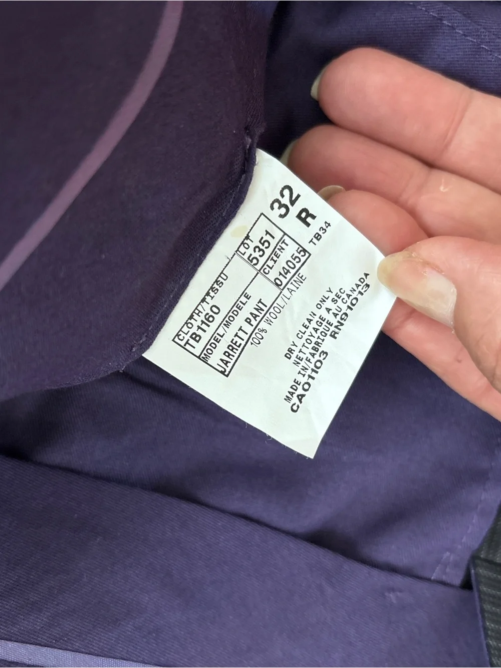 Ted Baker Men's Charcoal Pinstripe Sport Coat